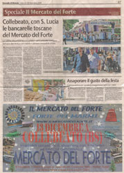 mercato del forte marmi giornale